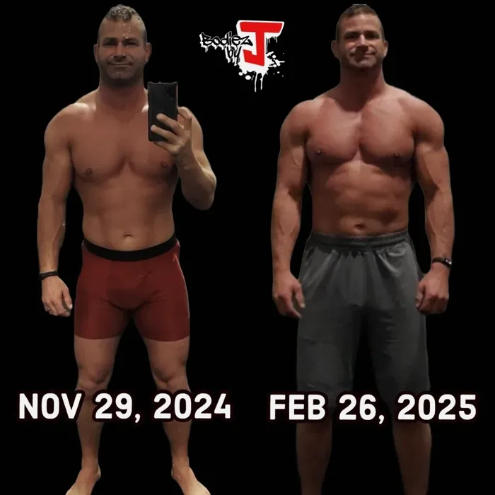 Strength and physique transformation — BodieZ By J remote coaching