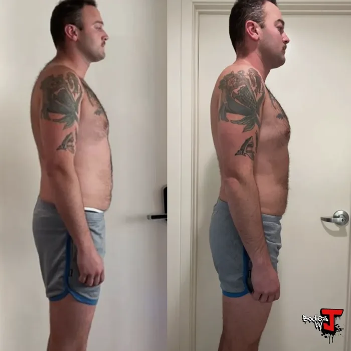 Transformation from BodieZ By J customized training and nutrition